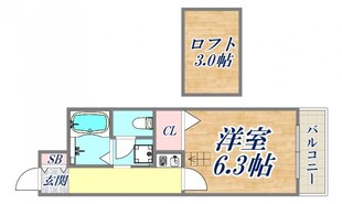 アートフォルテの物件間取画像